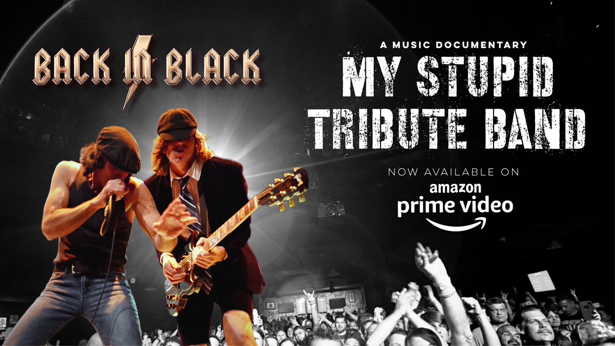 RealBackInBlack's tweet image. Our documentary @mystupidtribute is AVAILABLE NOW on Amazon @PrimeVideo! 

WATCH IT NOW: 
amazon.com/Stupid-Tribute…
