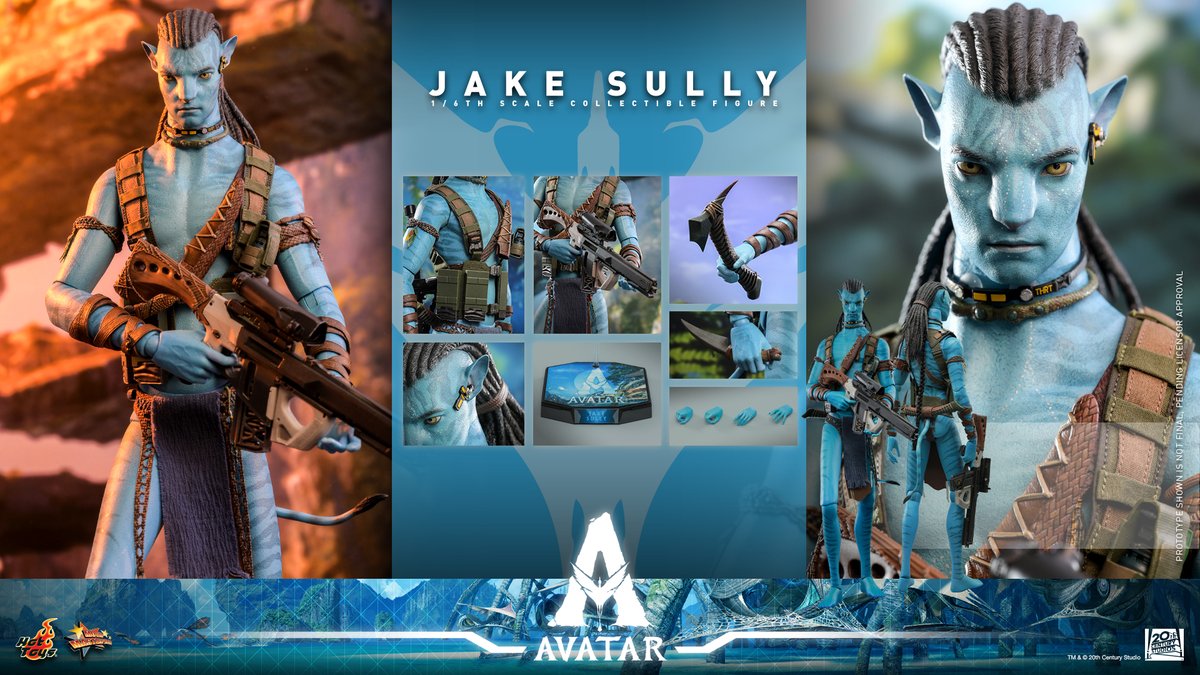 #HotToys 1/6th scale #JakeSully from #Avatar #TheWayofWater is available for pre-order now! bit.ly/3ZHuFoJ