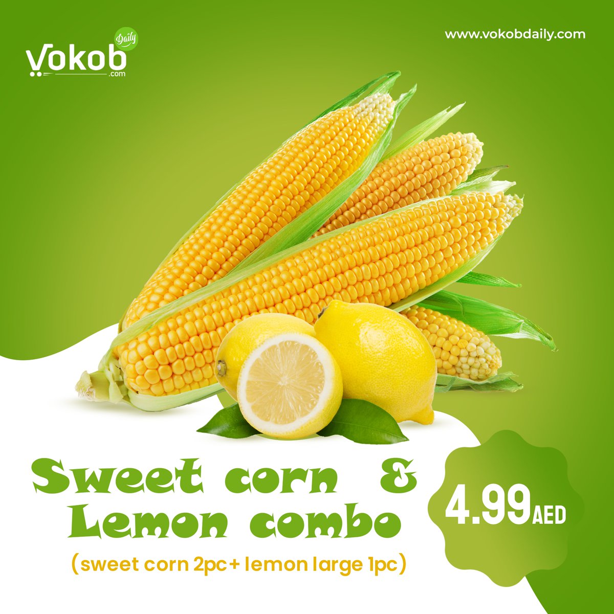 Compo Offer - Sweet Corn & Lemon Combo
(Sweet Corn 2pc+Lemon Large 1pc) 
Shop Now - bit.ly/3XChBPS
#offer #offers #OfferSale #offerprice #sweetcorn #sweetcorner #sweetcornsoup #sweetcornrecipes #corn #cornsnake