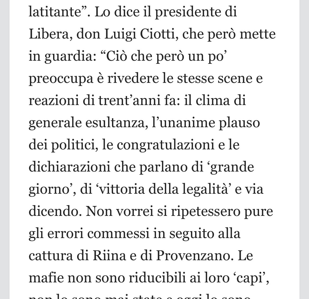 LucaBizzarri's tweet photo. Don Luigi Ciotti. Con buona pace degli indignati. https://t.co/ioig6eCCFp