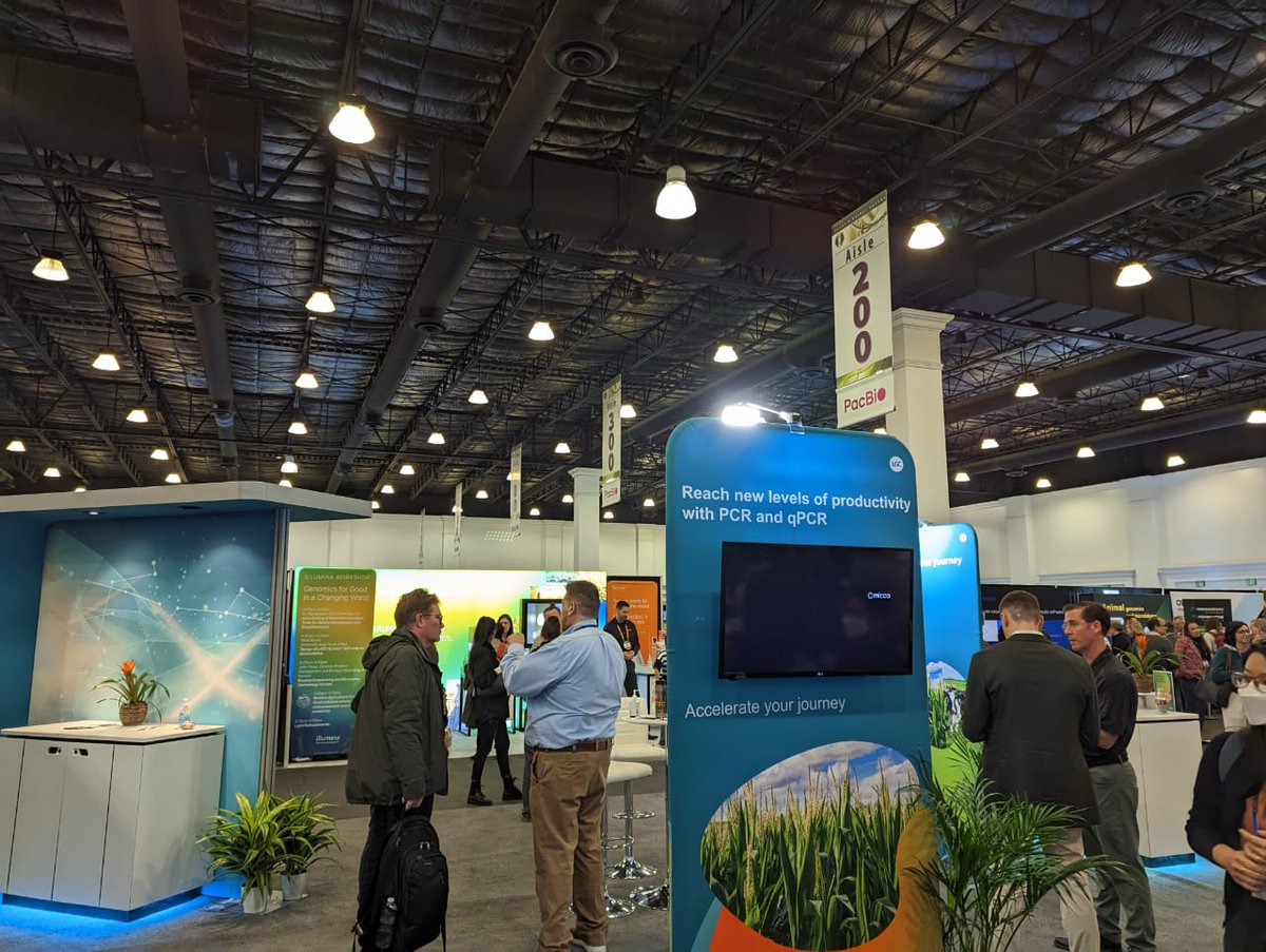 PremasLifeSc's tweet photo. Here we are #PAG2023 ! Excited to meet and collaborate at the most exciting AG-Genomics meeting in the world. 

#PAG2023 #PAG30 #agtech #genetics #plantbreeding #plantscience #pagxxix #genomics #research https://t.co/ClodfJhOpw