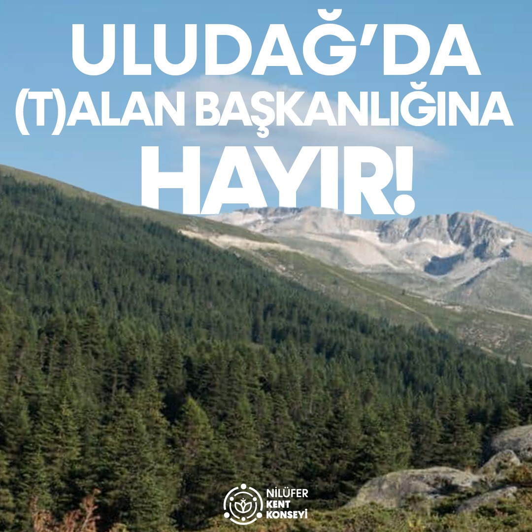 NKKonsey's tweet photo. Uludağ’ın Milli Park statüsünü kaldıracak yasa teklifi bugün TBMM’de görüşülecek. 
Bursa’nın nefesini elinden almaya yeltenen bu yasa kente ve doğaya yapılacak en büyük kötülüktür.
Uludağ Milli Park’tır ve öyle kalmalıdır!

#UludağıSavun
#UludağMilliParktır https://t.co/qECnztg2ww