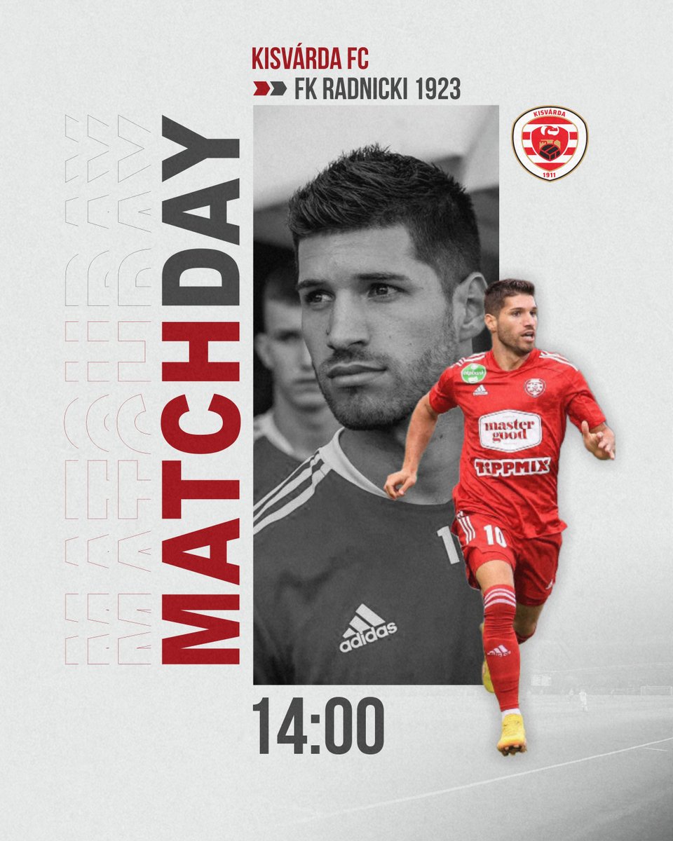 KristopherVida's tweet photo. 🔥 Meccsnap - Felkészülés
📅 2023.01.17. (kedd) 14:00
🆚 Kisvárda FC – FK Radnicki 1923
🇹🇷 Helyszín: Törökország, Lara
#⃣ #TrainingCamp #Kisvárda #VK10 https://t.co/Qf5KCV2eSI