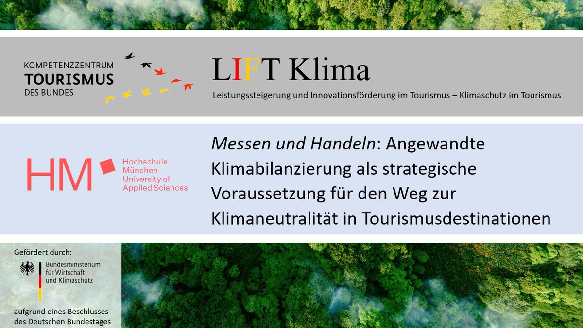 #LiftKlima bringt den Klimaschutz im Tourismus in Fahrt. Wir stellen die laufenden Projekte der Fördermaßnahme des @BMWK vor. linkedin.com/feed/update/ur…