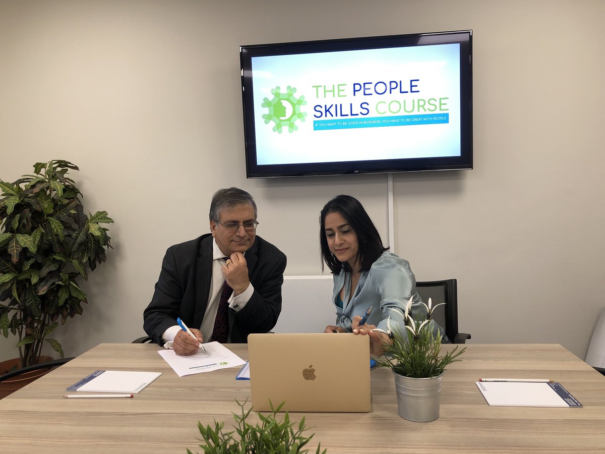 The People Skills Course celebrates 4 Years 👏🏼 <a href="/Zeenat_Noorani/">Zeenat Noorani Mindset & Wellbeing Coach</a> and <a href="/cmsharma/">Chandra Sharma</a> launched back in 2019- have been running a number of training &amp; workshops to help businesses develop a deeper understanding of communication and language when it comes to dealing with people in business.