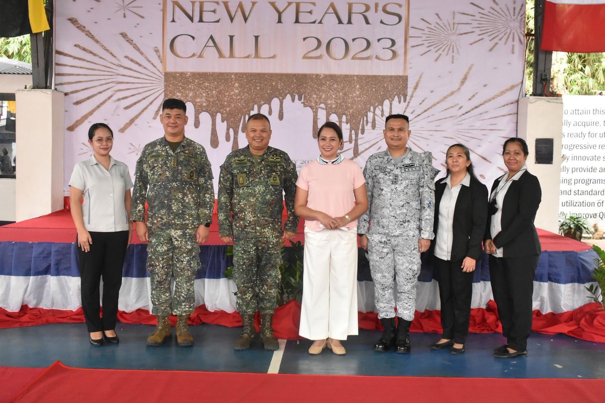 IN PHOTOS | The New Year's Call to Commander, Naval Reserve Command on 16 January 2023 was held at Headquarters NRC, Cabildo St., Intramuros, Manila.