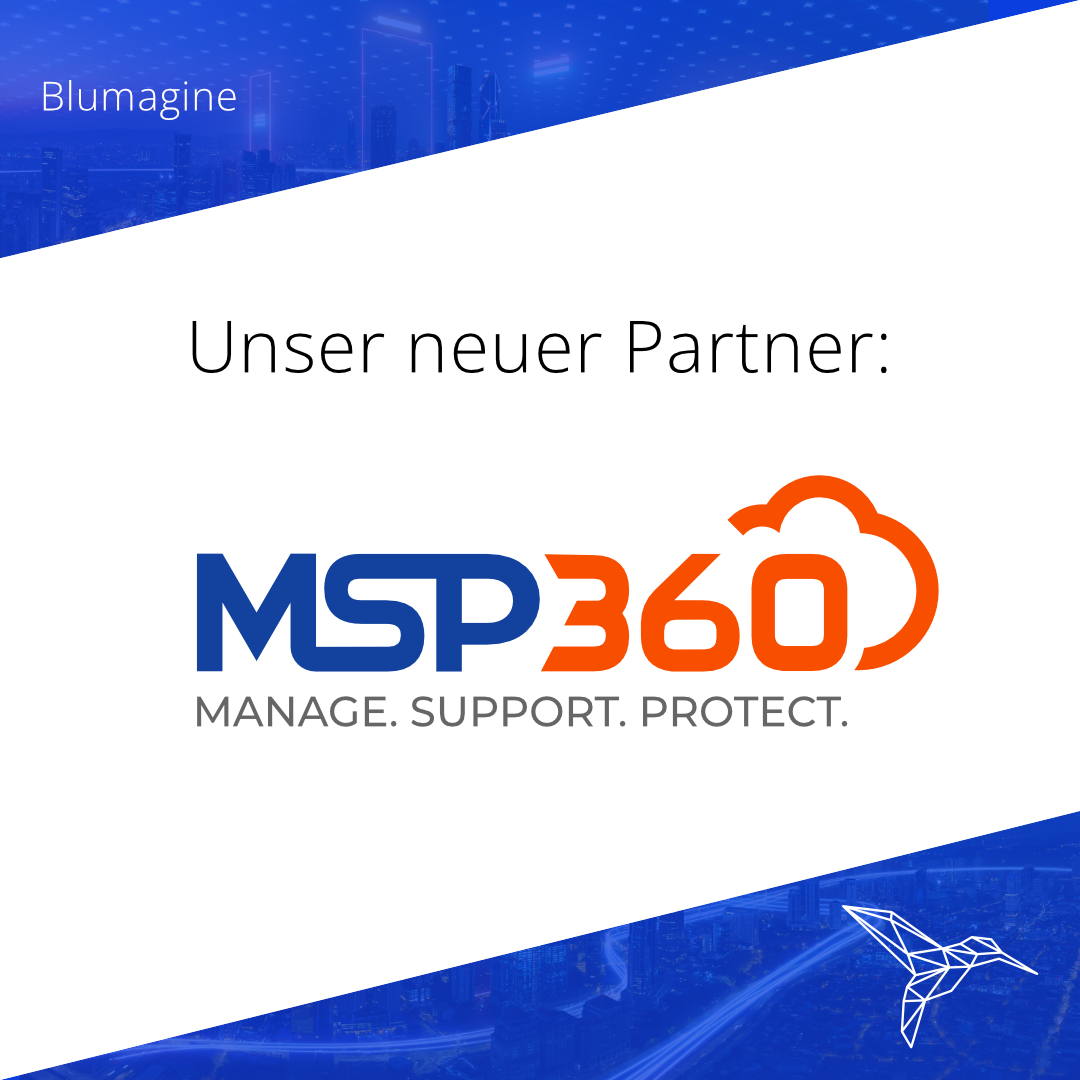 Blumagine's tweet image. Wir sorgen für Sicherheit 🔒!
Dank unserer neuen Partnerschaft 🤝mit der Firma MSP360 schützen wir Ihre Firmendaten durch zeitgemäße Backups. Damit Sie auch in turboluten Zeiten mit guten Gefühl arbeiten können.

#blumagine @msp360 #msp360 #backup #mehrsicherheit #partner