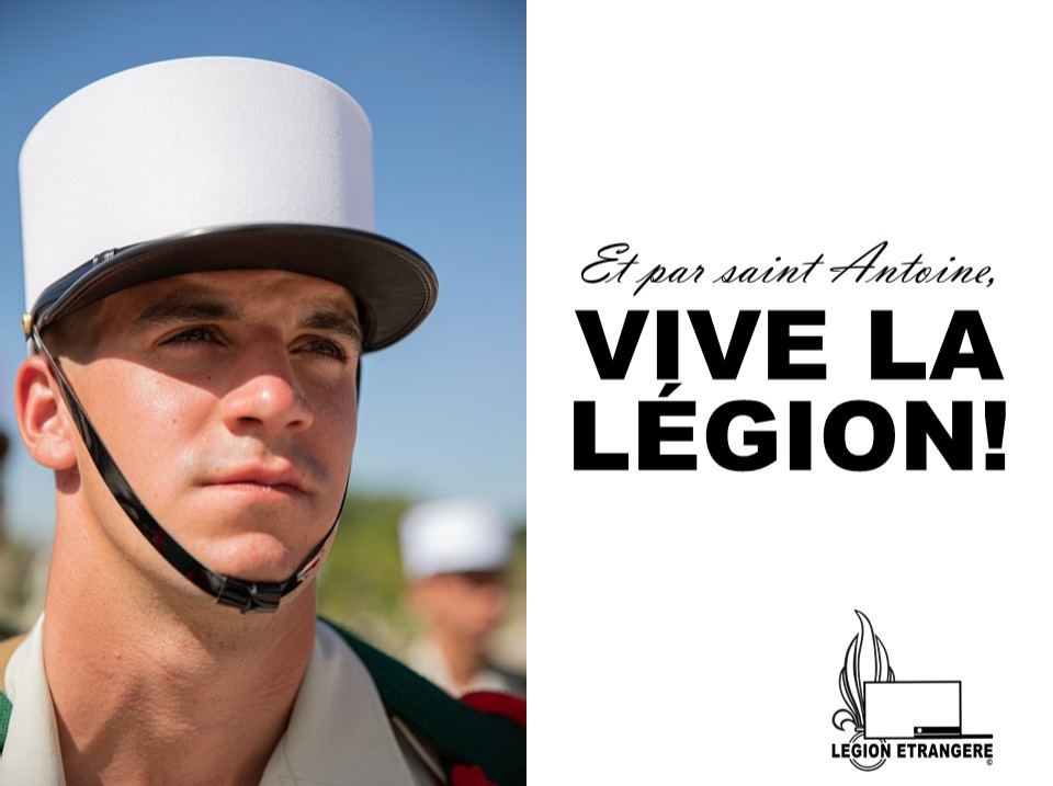 LegionEtrangere's tweet photo. En ce 17 janvier, fête de Saint Antoine le Grand, nous célébrons notre saint patron, cet homme au mental d'acier qui a tout quitté pour conquérir le sable brûlant du désert. Ses reliques sont aujourd'hui conservées par le @4REOfficiel à Castelnaudary. https://t.co/88ONe3Rbgz