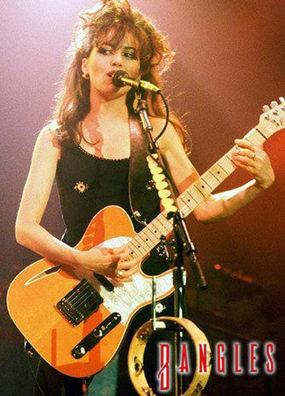 Happy birthday SUSANNA HOFFS!
Lead singer and guitarist for The Bangles
(January 17, 1959) 