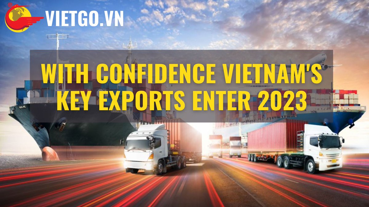 VietgoV's tweet photo. [🌟🌟🌟With confidence, Vietnam's key exports enter 2023]

Source: NhandanVN

#export #import #importexport #vietgo #exportpromotion #Buyinginquiry #InternationalTrade #exportnews #BusinessNews  #exportworldwide #exportingproblem  #exportimportnews #importexport #vietnam https://t.co/dTGStzCgXR