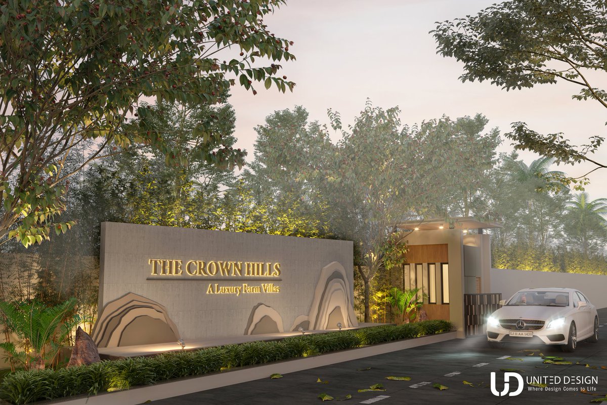 deepsureja96's tweet photo. Architectural design for one of our Junagadh clients.

The Crown Hills new weekend luxurious villas situated in Junagadh Girnar offer a unique blend of luxury and nature. These one acre farm villas feature 3 bedrooms and provide a luxurious lifestyle with all modern amenities. https://t.co/wEXw6qn65a
