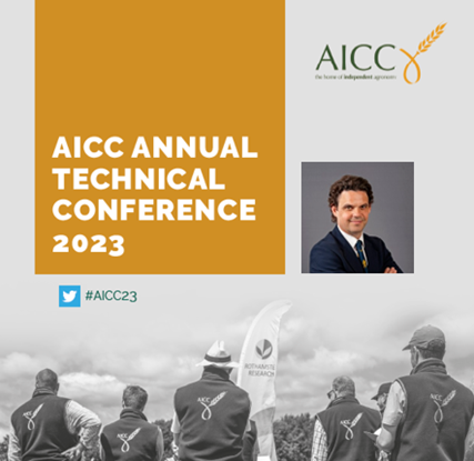AICC1981's tweet photo. Only 2 days to go to #AICC23 Conference Industry Day. Book your free place at this virtual event at https://t.co/7VBaFstfo2 to hear @nvonwestenholz @NFUTweets explain how agri-input inflation, EU/UK trade &amp; post-Brexit regulations are affecting our industry. #independentagronomy https://t.co/Hmm6jmzSPR