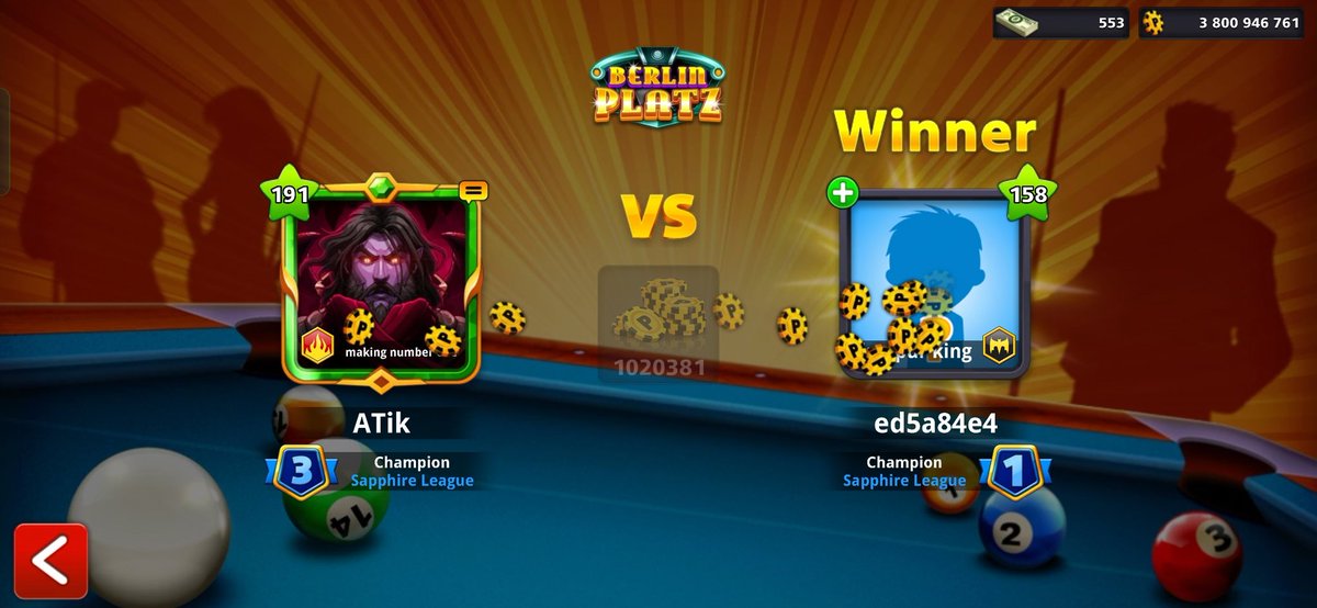 vohra_atik's tweet photo. @8ballpool
When we get hacker free game in in week i meet 3 hacker please look in to it #Hacking #8BallPool #8ballpoolhack https://t.co/9T0q3eUOsC