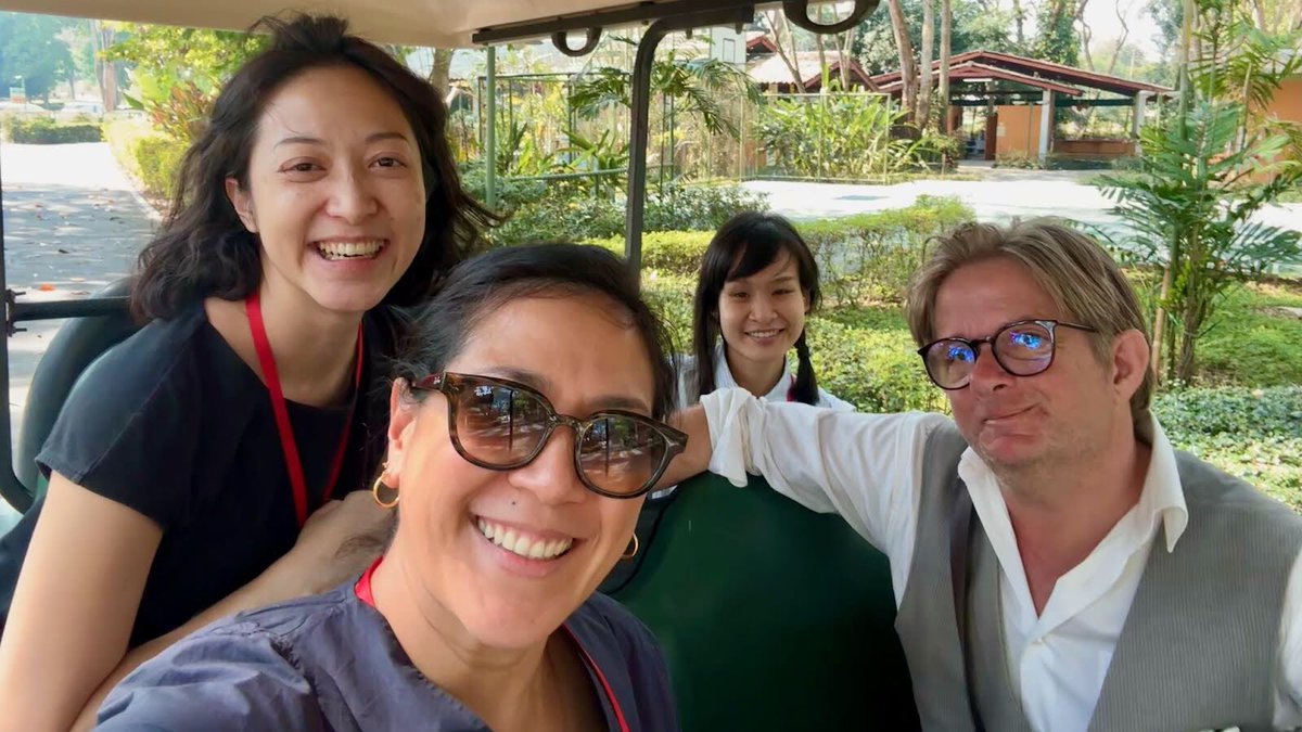 Great meetings and conversations with the BICTFest team today. Developing projects and opportunities for further collaboration between Thai National and international artists and creating new work for young audiences