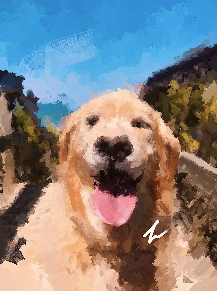 For the love of Dogs 🐶🏞️

#impastopainting
#classicalpainting #art #wipgeng #nft #sky #clouds #explore #explorepage #artoftheday #life #beauty