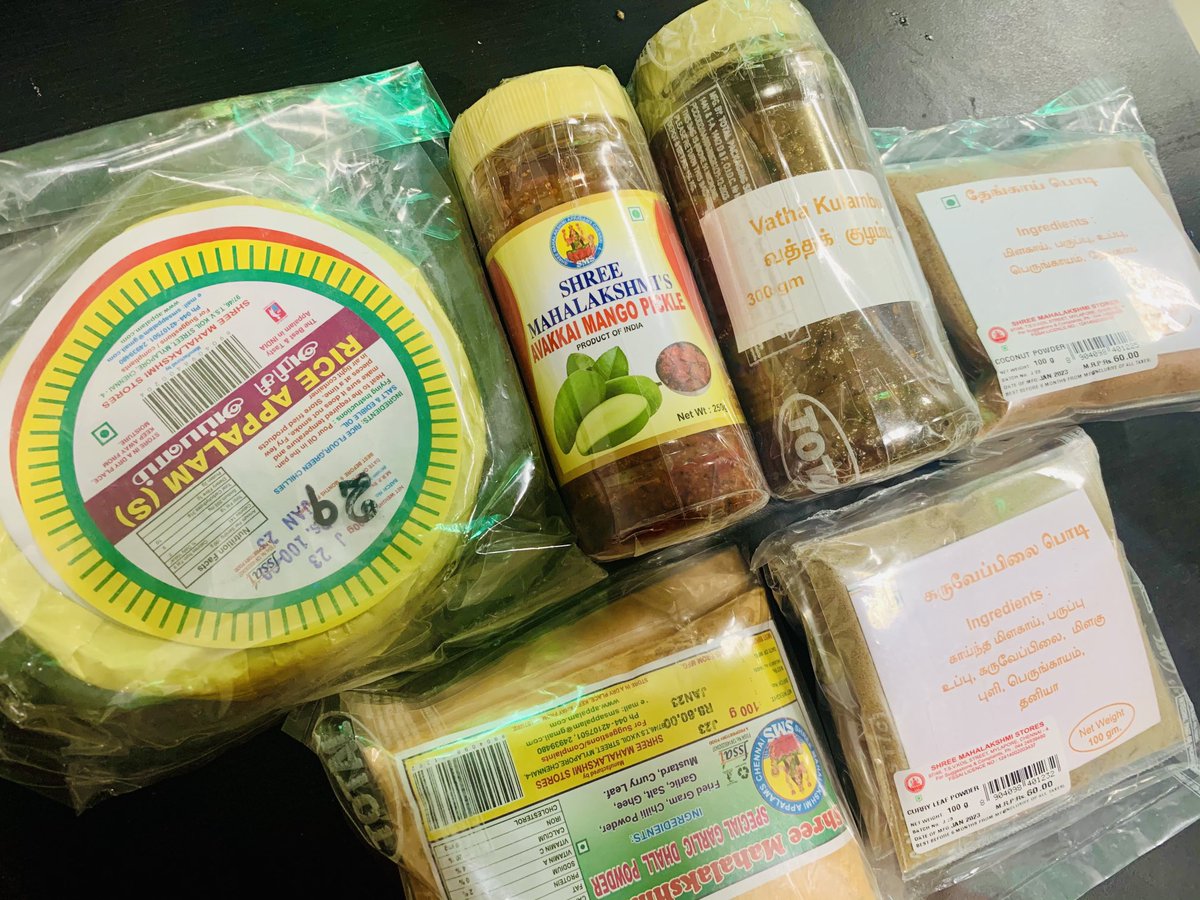 cbm2577's tweet image. When your collaborator of #scicom ⁦@genetiks4u
⁩ whom you have not even met in person yet sends you goody bag, your joy 🤩 certainly knows no bounds. Thank you Abhishek ⁦@aramanujaa and Nandini 
@nandinichilkam for sending us (me n Garima) this collection. #podi #appalam