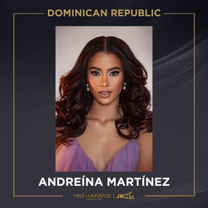 Congratulations!

OFFICIAL
Miss Universe 2022

2nd Runner-Up: 
Miss Dominican Republic Andreina Martinez

📷 Miss Universe/JKN
#missuniverse2022 #missuniverse #71stmissuniverse #missuniversedominicanrepublic #missrepublicadominicana #republicadominicana