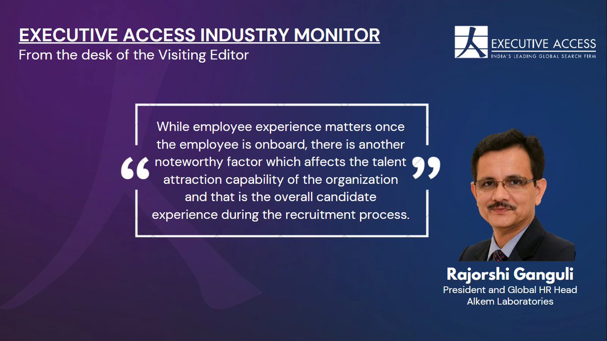 AccessExecutive's tweet photo. We are delighted to have Rajorshi Ganguli, President and Global HR Head for Alkem Laboratories as our Visiting Editor for Executive Access Industry Monitor (December) - a monthly report featuring top executive movements & appointments.
Stay tuned for the report.
#executiveaccess https://t.co/47LXdBMJnq