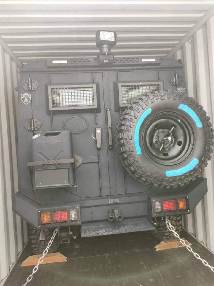 Destinyonyebike's tweet photo. Nigeria Just Took Delivery Of 20 Armoured Personnel Carriers.
#PMBDidIt
#Progressive_Mindset https://t.co/fGDkYQI9KO