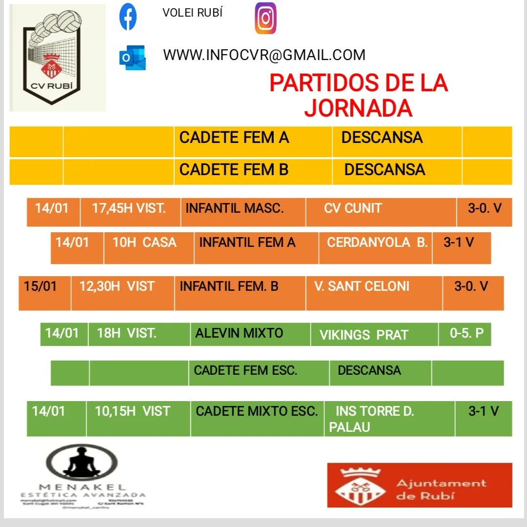 Club Voleibol Rubí tweet media