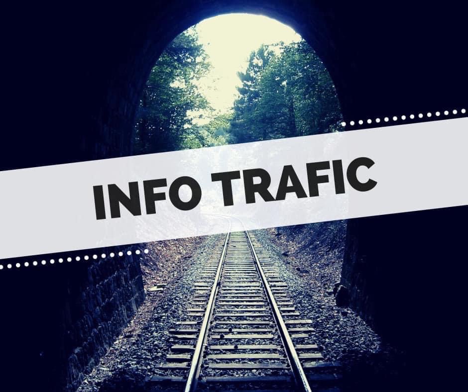 ⚠️[ 𝗜𝗡𝗙𝗢 𝗧𝗥𝗔𝗙𝗜𝗖 ] ⚠️

Suite à un éboulement important sur la ligne centrale (Commune d'Omessa), le trafic ferroviaire est momentanément perturbé. 

Plus d'informations à venir.