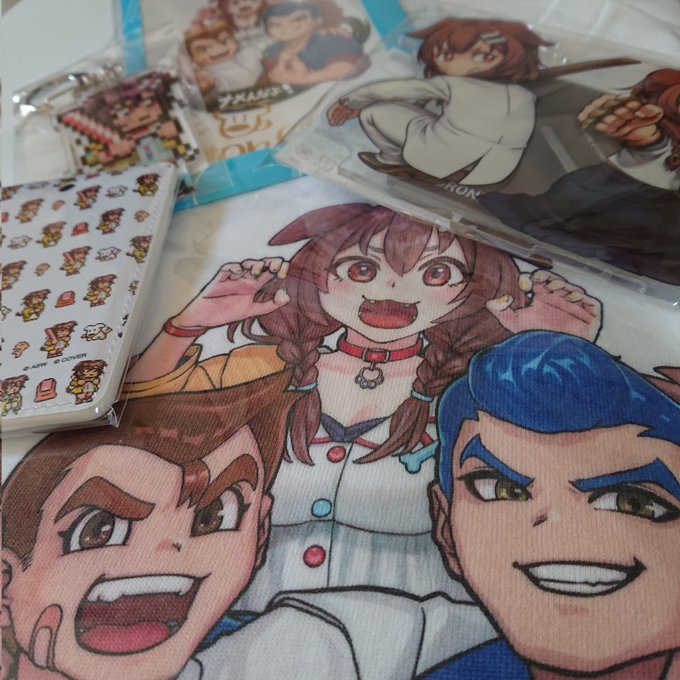 くにおくんコラボグッズ届いた!かっこ可愛いー!特にドット風ころさん好き#届いたよころさん 