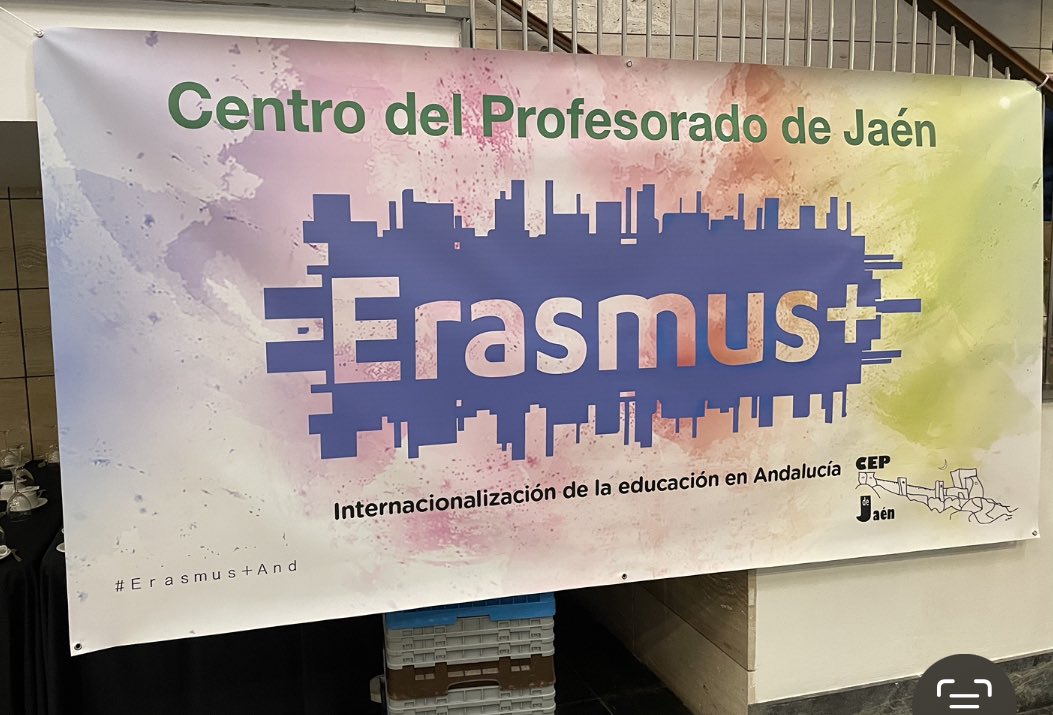 Mucho windy 💨, mucho rainy 🌧️ pero hemos llegado con ganas de asistir al evento organizado <a href="/CEPJAEN1/">CEP JAEN</a> “Oportunidades de internacionalización para los centros andaluces” <a href="/sepiegob/">SEPIE</a> #Erasmus+And <a href="/AntoniaRomn2/">Antonia Román</a> <a href="/Javidelestal/">Javi Del Estal</a> <a href="/cepbaza/">CEP de Baza</a> <a href="/GranadaPluri/">Pluri_Granada</a> <a href="/FormacProfAnd/">Servicio de Planes de Formación</a> <a href="/ManoliFM/">Manuela Fernández</a>