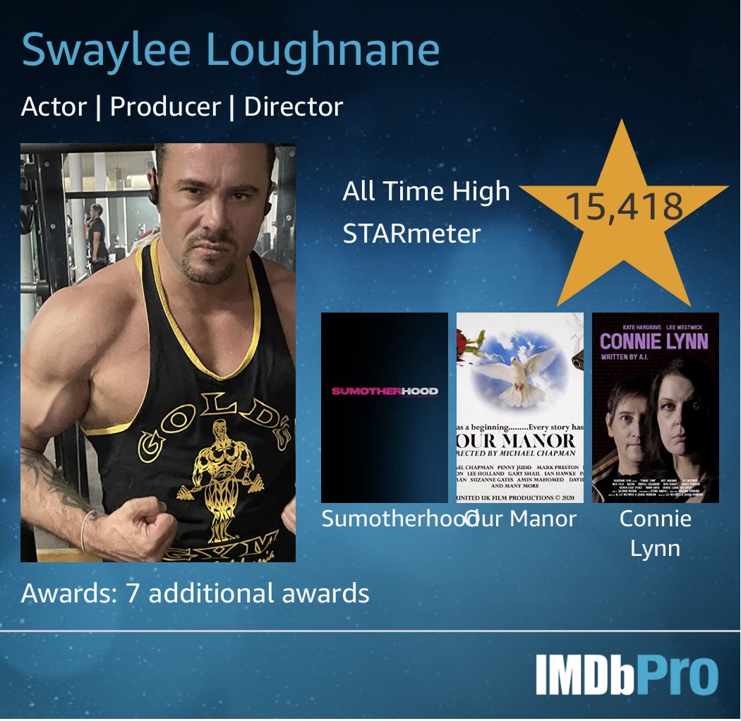 Swayleeloughna1's tweet image. Happy Tuesday #imdbpro #actor #Producer #director So happy to be on set today #TVseries #role first of 2023 🙏❤️🙏 #actorslife