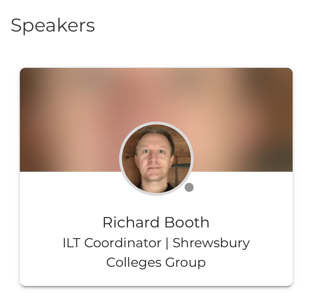 Functionalise's tweet photo. Next session at #SETConf22 for me is all about using Augmented Reality (AR) to support offender learning and how this can transfer to FE and HE. #OffenderLearning #ReduceReoffending https://t.co/OGLC0j3ua3
