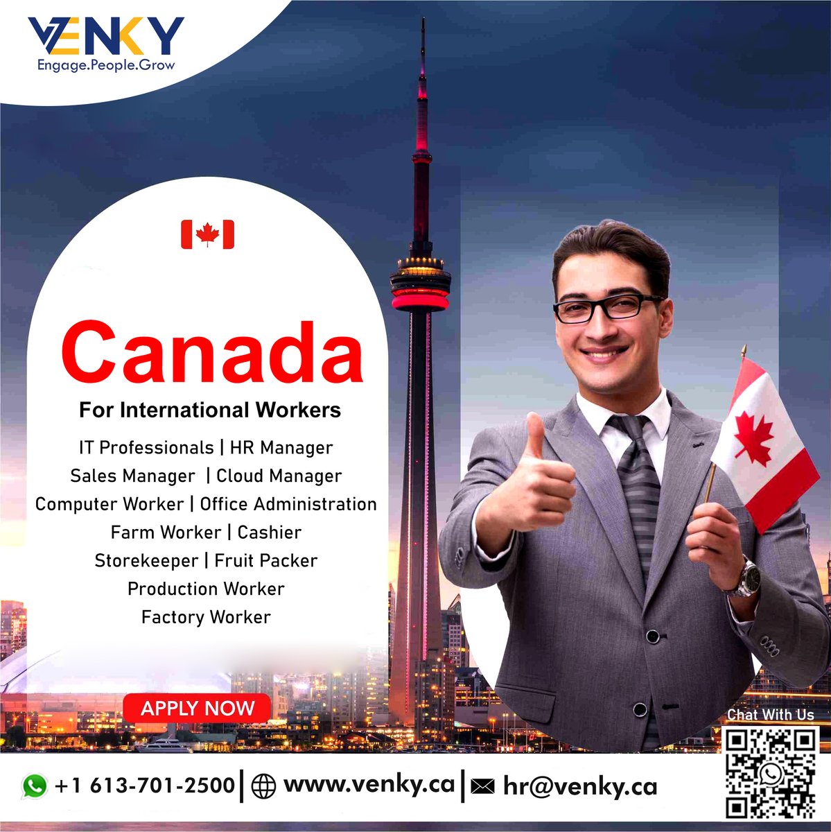 venkycanada7's tweet photo. Labour Market Impact Assessment ways to get a Canadian work permit easily.
Contact :+1 613-701-2500
Website : https://t.co/b3VZwO7eNZ
Email : hr@venky.ca
#venky #venkycanada #workers #lMIA #canada #canadajobs #canadaimmigration #immigration #workincanada #expressentry #workpermit https://t.co/raGukHYzfd