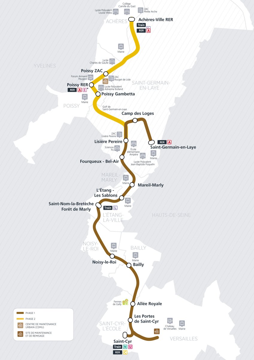 ATIF_France's tweet photo. #ATIFexpertise | Le projet Tram T13 Phase 2 avance 🚆
 
Ne ratez pas le déploiement de la deuxième phase du projet Tram T13, qui vise à prolonger la ligne de la Grande Ceinture Ouest au nord !
Suivez le lien pour + d'infos : https://t.co/9lLC8IJQj0
 
#tram #transport #IDF #SNCF https://t.co/9zCBMz4949