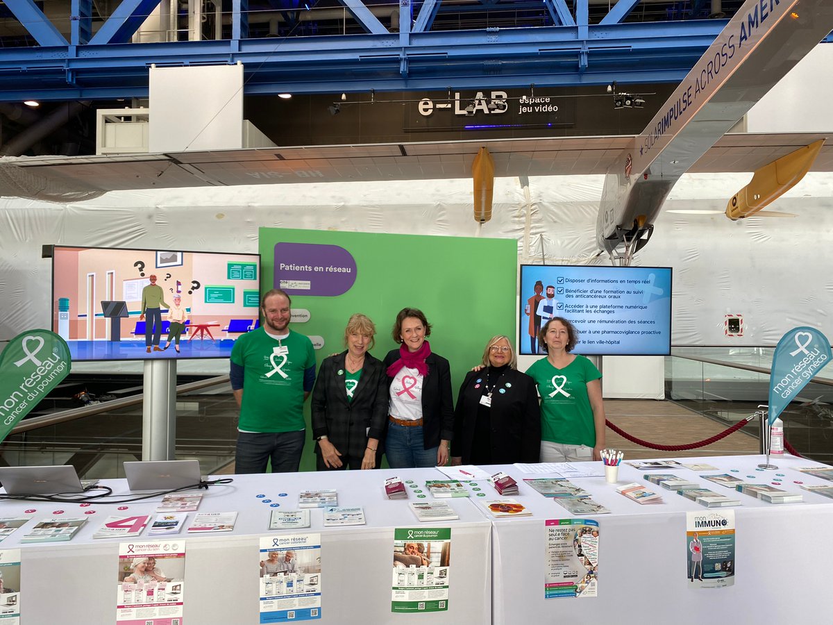 Mon Réseau Cancer du Poumon (@reseaukpoumon) on Twitter photo Notre association #patientsenreseau a eu le plaisir de participer aux #JIS2023 à la <a href="/citedessciences/">Cité des sciences et de l'industrie</a> .
Merci pour l’accueil et l’intérêt porté à nos projets.
#JIS #santé #innovation #cancer Notre association #patientsenreseau a eu le plaisir de participer aux #JIS2023 à la <a href="/citedessciences/">Cité des sciences et de l'industrie</a> .
Merci pour l’accueil et l’intérêt porté à nos projets.
#JIS #santé #innovation #cancer