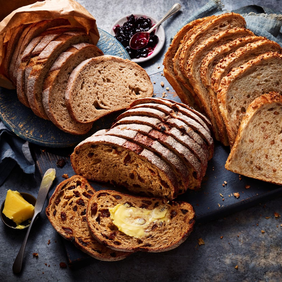 marksandspencer's tweet photo. Until 30 January, you can get TWO of our Wildfarmed loaves for just £3! 🍞 These four loaves are made in collaboration with regenerative farming company Wildfarmed, from wheat grown in nutrient-rich soil alongside plants and grasses that look to restore wildlife biodiversity. 🌱 https://t.co/3fOPrY8Yqc