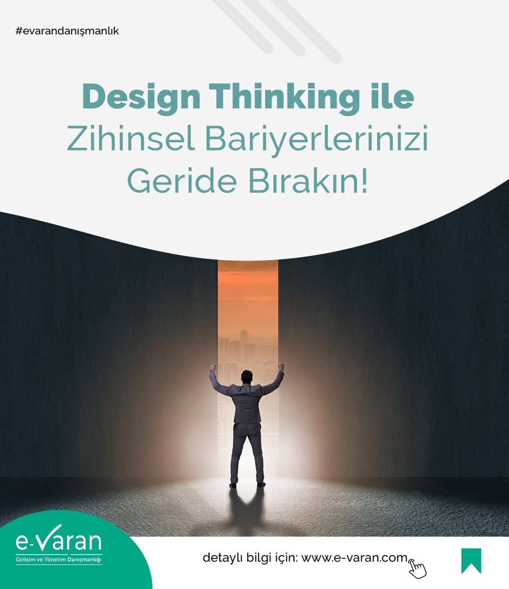 _evaran's tweet photo. Design Thinking doğru empati kurma, fikir geliştirme ve test etme araçlarıyla çıkaracağı yolculukta sizi zihinsel bariyerlerinizi yıkmaya davet ediyor!

Ayrıntılı bilgi için hemen web sitemizi ziyaret edin.

#evaran #designthinking #empati #çözümleme #bilişselbeceri #eğitim https://t.co/8DkVXCwgyg
