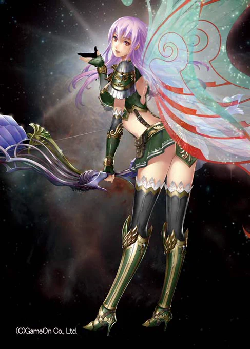 ミュー奇蹟の大地()で担当させていただいた過去絵!#オンラインゲーム 