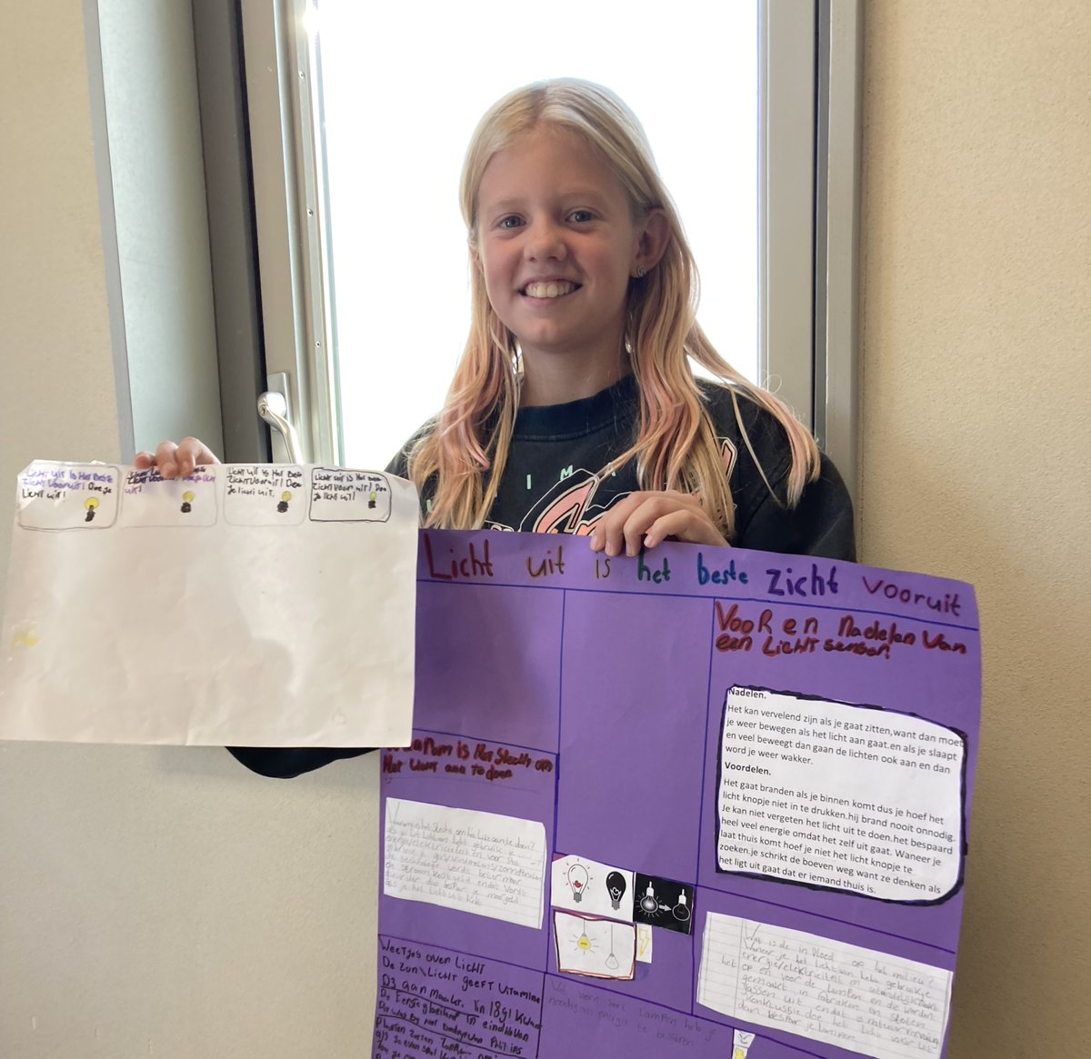 Energizer aan het woord⚡
Yuna:“Ik realiseerde mij na een tijdje dat als ik wil dat anderen op hun energie verbruik gaan letten, dat ik dat zelf dan ook moet doen. Je moet het voorbeeld geven. Dus toen ging ik er voor mijzelf ook meer aandacht aan besteden."