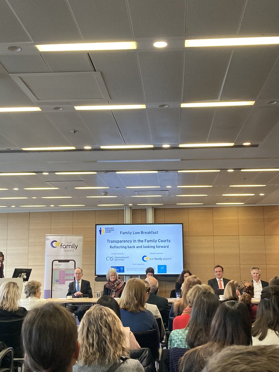 rskohs's tweet photo. Attending the @SupportTCourt Family Law Breakfast on transparency this morning - brilliant speakers. https://t.co/fWzgZcThwv