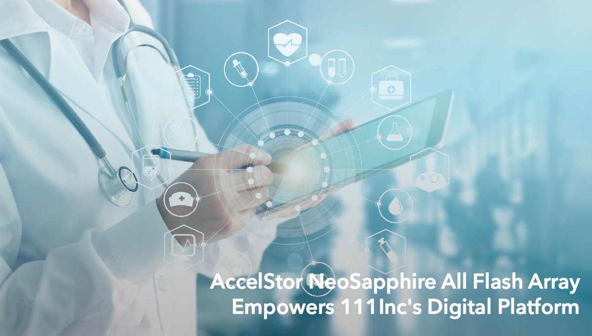 AccelStor's tweet photo. AccelStor NeoSapphire AFA enables higher IO performance with greater BI analysis capability, empowering 111 Inc. to convert more data values into business values.
Learn more👉👉👉https://t.co/P6eY9L3vQf
#AccelStor #NeoSapphire #datavalues https://t.co/KlLKkwZ8fa