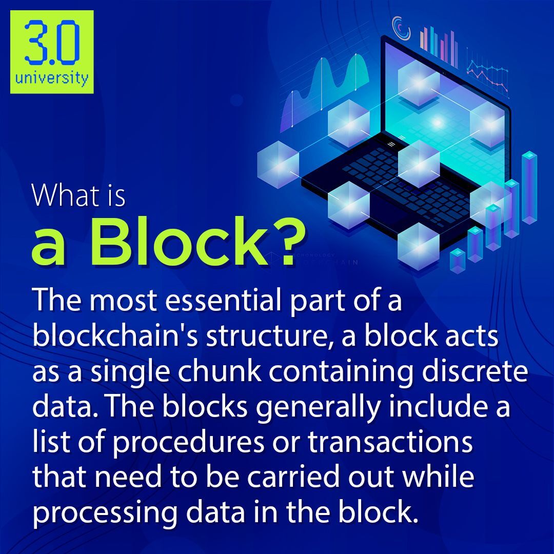 real3uni's tweet photo. What is a Block?
.
.
Learn everything you need to know about Blockchain Technology NFT's & Metaverse 🎓
Enroll Today: https://t.co/tv4KNm8MAL
.
.
🏷️ #3university #3verse #block #blockstructure #blockchain #blockchaintechnology #metaverse #digitaleductaion #DigitalIndia https://t.co/koVcUKtrxM