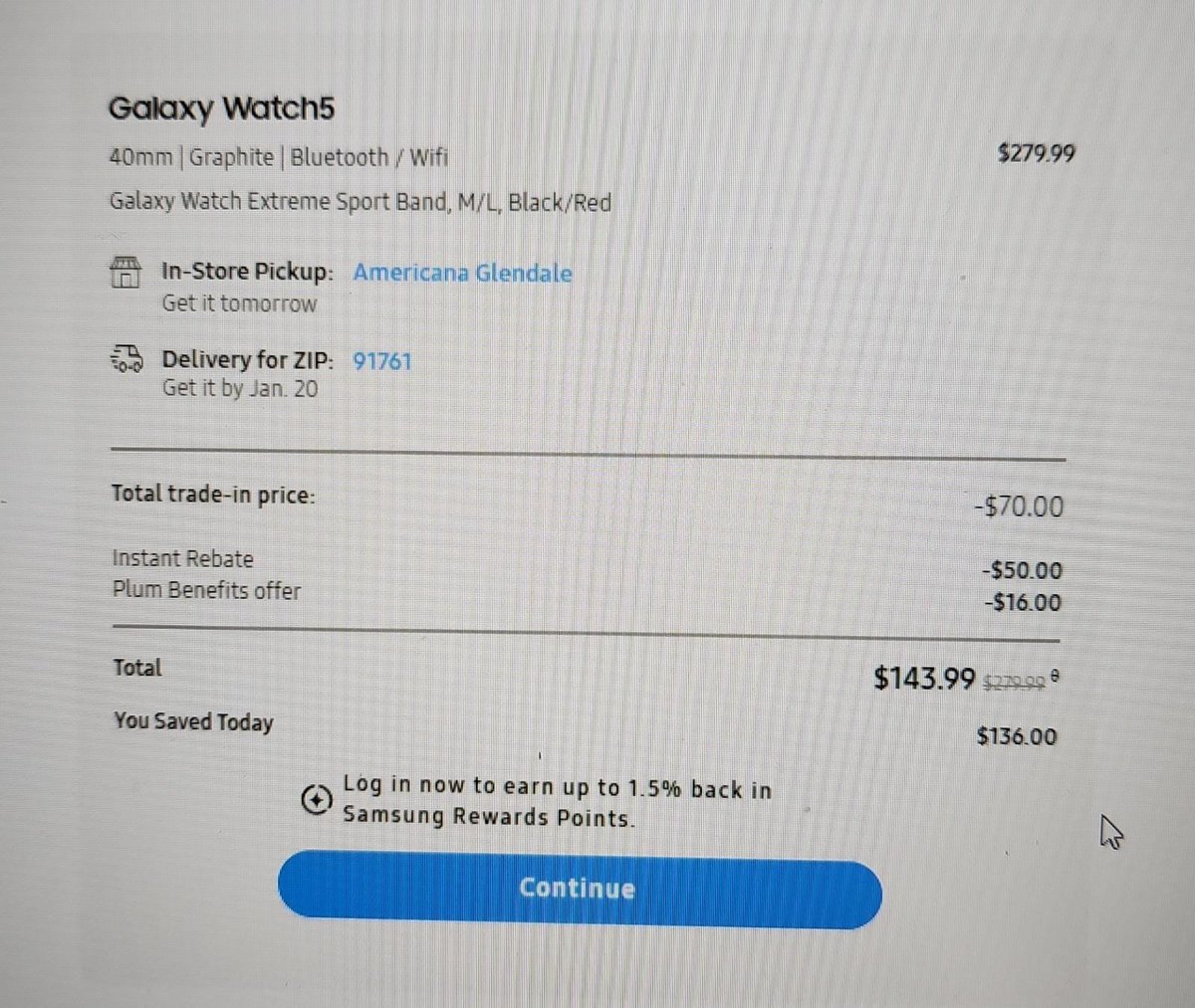 sam_selvaraj's tweet image. Wake up @SamsungUS. Update your website with right content. Your deals shows that Watch5 price is $279.99 and there is a rebate of $50 which is $229.99. Customer service agent says Watch 5 is now $329.99 and no rebate. Come on. #beingcheated