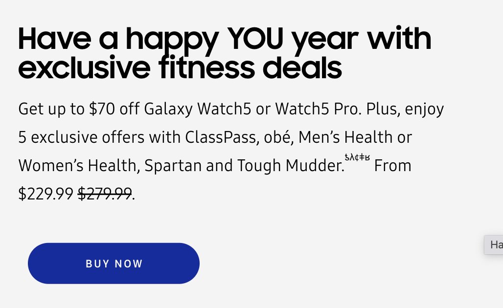 sam_selvaraj's tweet image. Wake up @SamsungUS. Update your website with right content. Your deals shows that Watch5 price is $279.99 and there is a rebate of $50 which is $229.99. Customer service agent says Watch 5 is now $329.99 and no rebate. Come on. #beingcheated