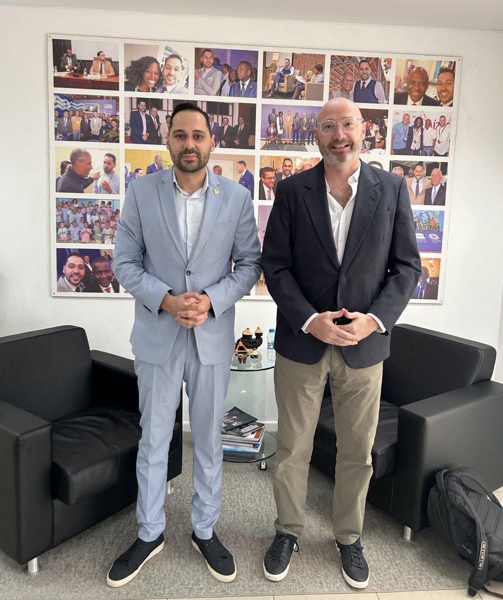 Visit to Pedro Lopes, Secretary of State for Digital Economy of #CaboVerde. Cabo Verde was ranked 2nd tech startup ecosystem of West Africa in 2022. There is a strong commitment, by Cabo Verde Government, to establish public policies for the development of entrepreneurship.