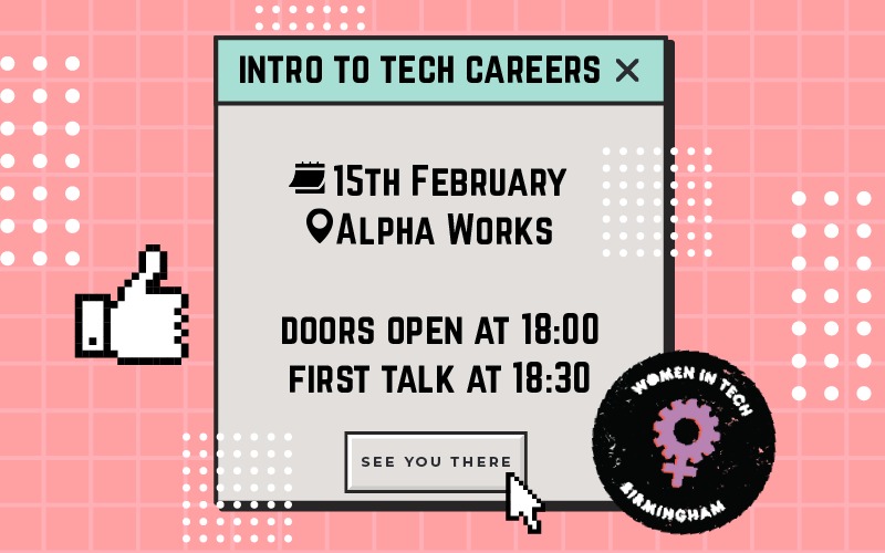 Women In Tech Birmingham tweet media