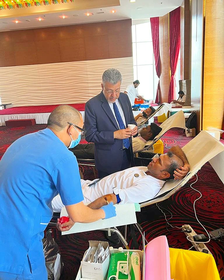atanahotel's tweet photo. We're currently having our annual Blood Donation Drive by Dubai Health Authority for Atana Hotel Staff.

Thanks for all the generous blood donors and our HR Team who organized the drive. Also to our ever supportive General Manager, Mr. Reda Moukhtar for the continuous support. https://t.co/UYyNYbxsy2
