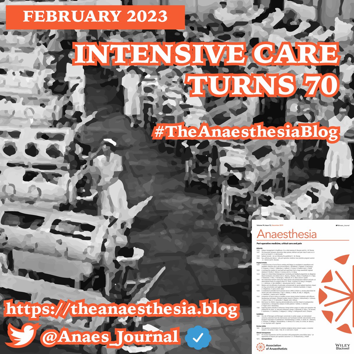 Anaes_Journal's tweet image. 🔓The February 2023 issue is now online! We have also published a special collection of articles on specialist intensive care for the generalist.

Essential reading for all who work in ICU in any setting.

#TheAnaesthesiaBlog

🔗theanaesthesia.blog