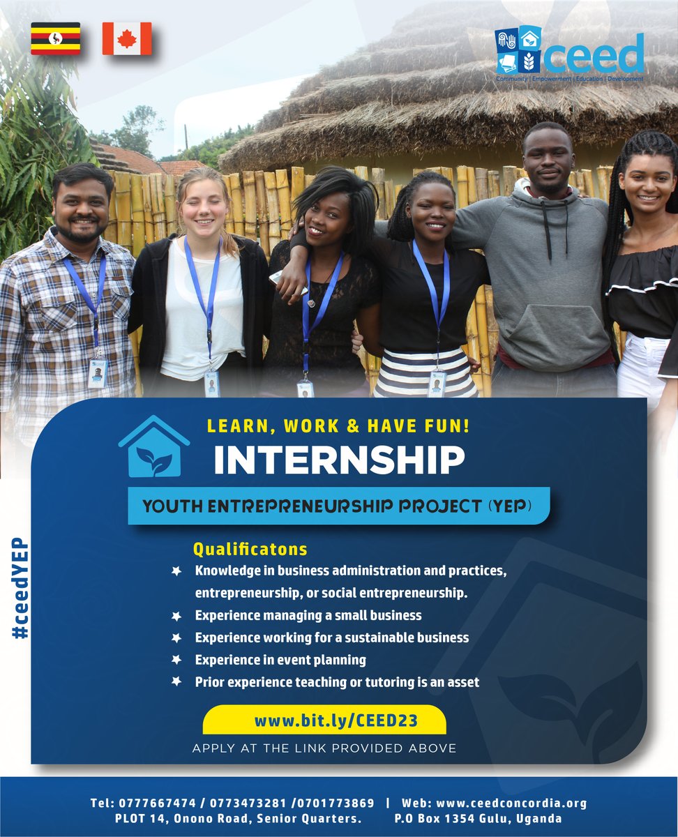 The Youth Entrepreneurship Project (YEP) is in response to the extreme poverty and high unemployment rates among youth in Northern Uganda.