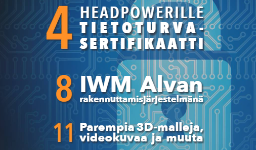 Uusi Verkonrakennusuutiset (VRU) on uunista ulos, käy tutustumassa! #asiakaslehti #ISO27001 
cms.headpower.fi/vru/VRU-1-2023…