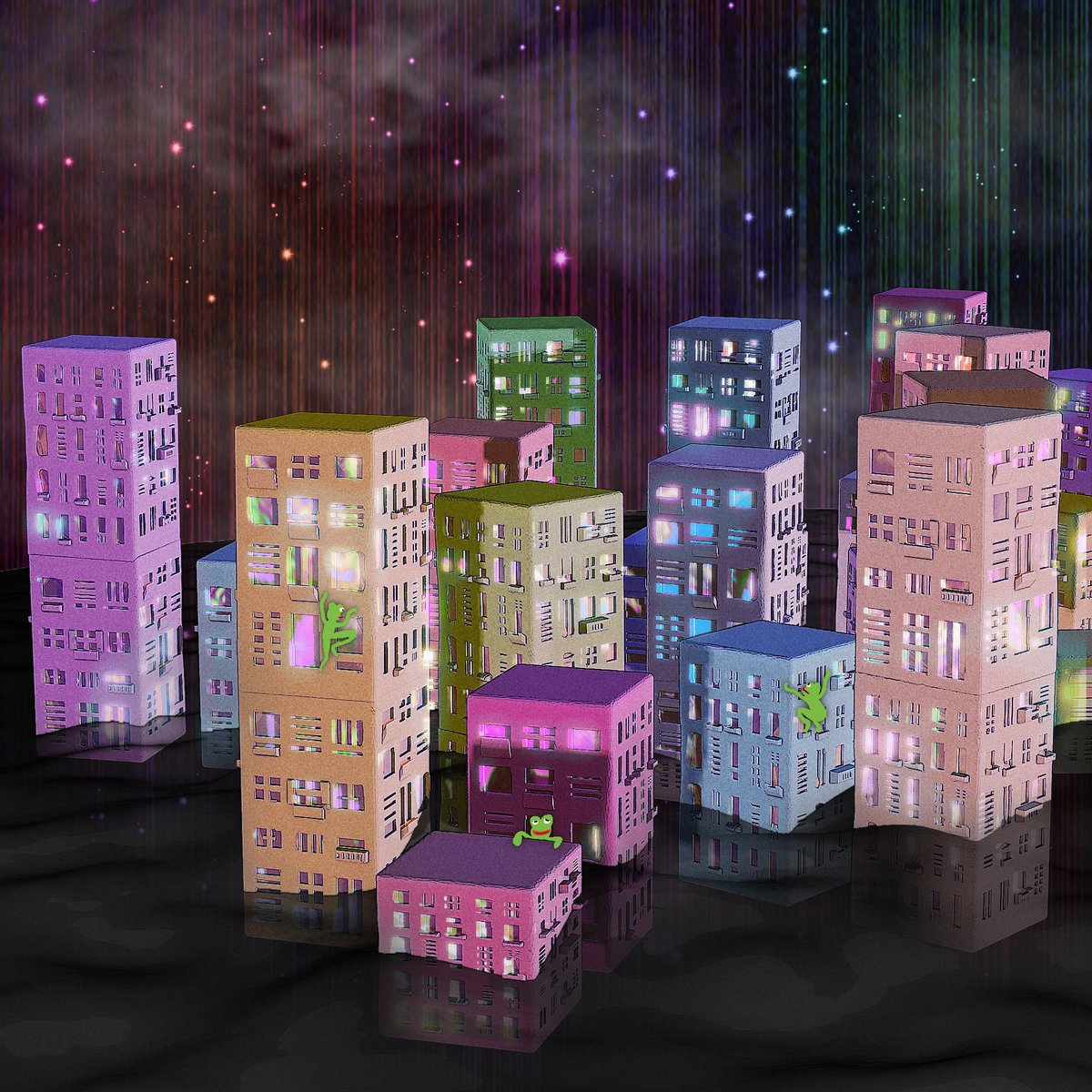 anemalFTM's tweet photo. gm @osf_rekt
after visiting OSF's Rekt Cities - TYO I had a flash, I built this Citees 🏙️🌇
#Citees #Soon #FoundationNFT https://t.co/hHg8GfWkps
