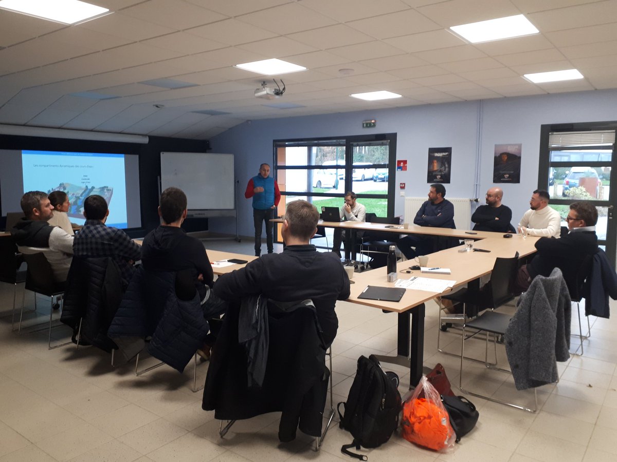 FRTP Bretagne (@frtpbretagne) on Twitter photo 📣 Journée de sensibilisation aux travaux de restauration des milieux aquatiques pour entreprises de TP, animée par Aster du <a href="/CG_Morbihan/">CG Morbihan</a> au <a href="/cfa_tp/">CFA TP BRETAGNE</a>. Matinée théorique et après midi sur le terrain. Prochaines séances dans le 29 puis le 22. 📣 Journée de sensibilisation aux travaux de restauration des milieux aquatiques pour entreprises de TP, animée par Aster du <a href="/CG_Morbihan/">CG Morbihan</a> au <a href="/cfa_tp/">CFA TP BRETAGNE</a>. Matinée théorique et après midi sur le terrain. Prochaines séances dans le 29 puis le 22.
