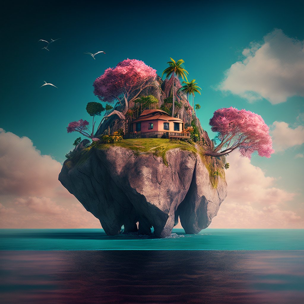 Wonderful Home built on a cliff 😶‍🌫️🌴🌸🪨

#nft #nftcommunity #bitcoin #ethereum #nftart #nftcollectors #nftgiveaway #aiart #digitalart